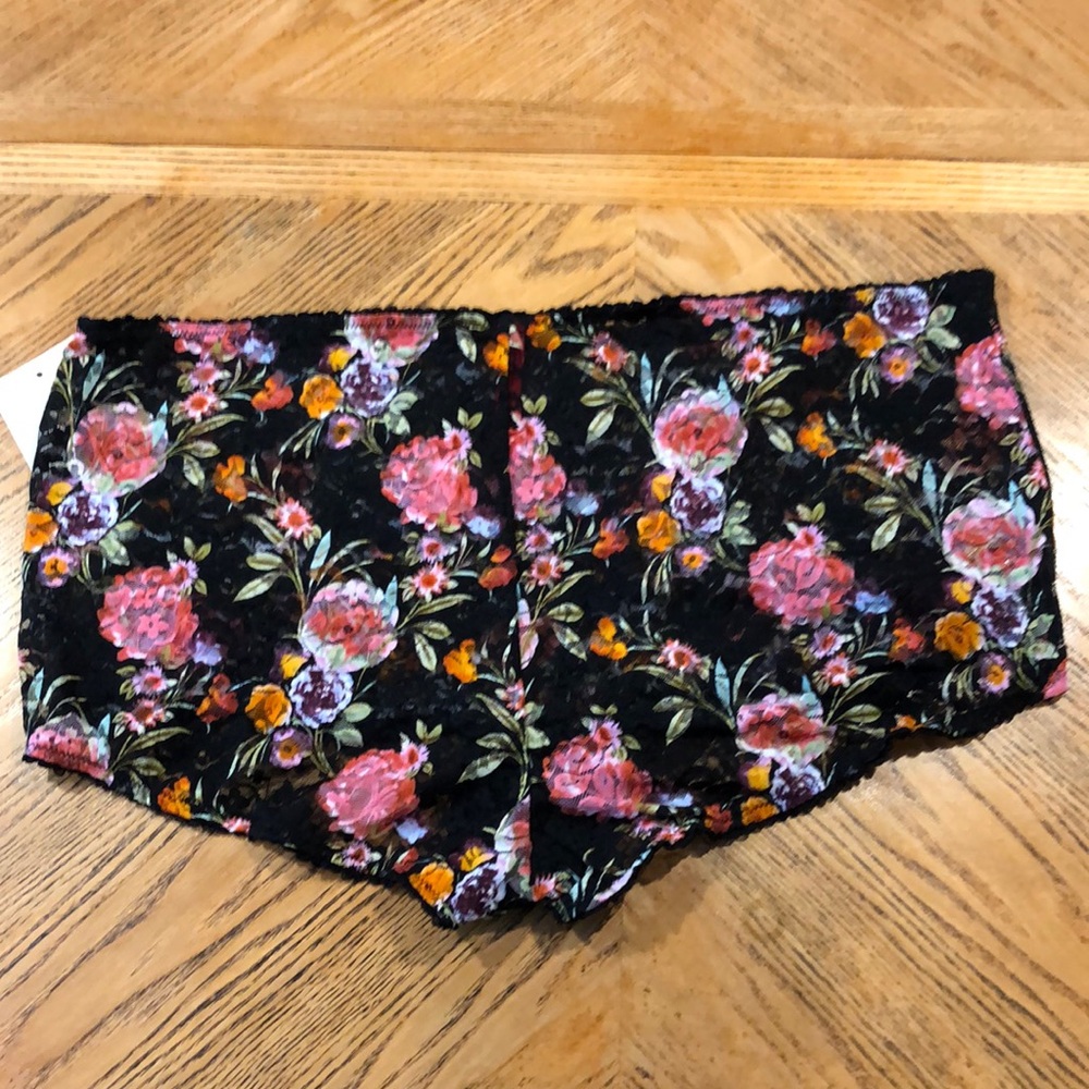 Ruby Ribbon Mirabelle Black Floral Lace Underwear Undies Sexy Romantic